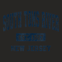 South Toms River New Jersey Nj Vintage Athletic Sports Desig Ladies Fitted T-shirt | Artistshot