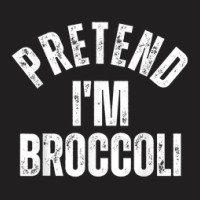 Pretend I'm Broccoli Funny Lazy Halloween Costume T-shirt | Artistshot