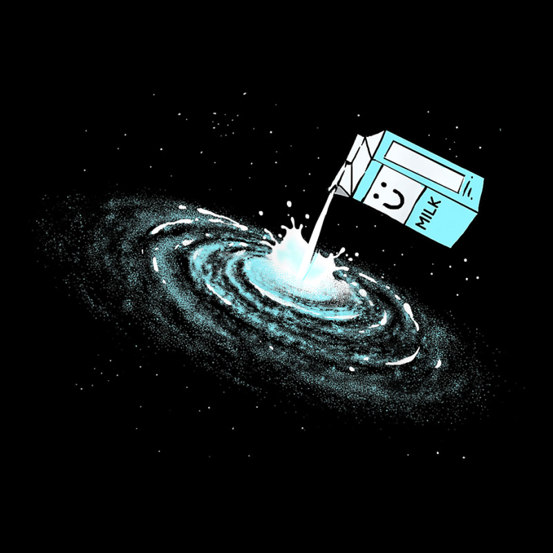 Milky Way Cute Funny Space Astronomy Pun Graphic Pocket T-Shirt by SantinoBrennan | Artistshot