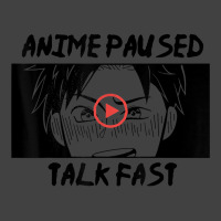 Anime Paused Talk Fast   Manga Japan Kanji Otaku Vintage T-shirt | Artistshot