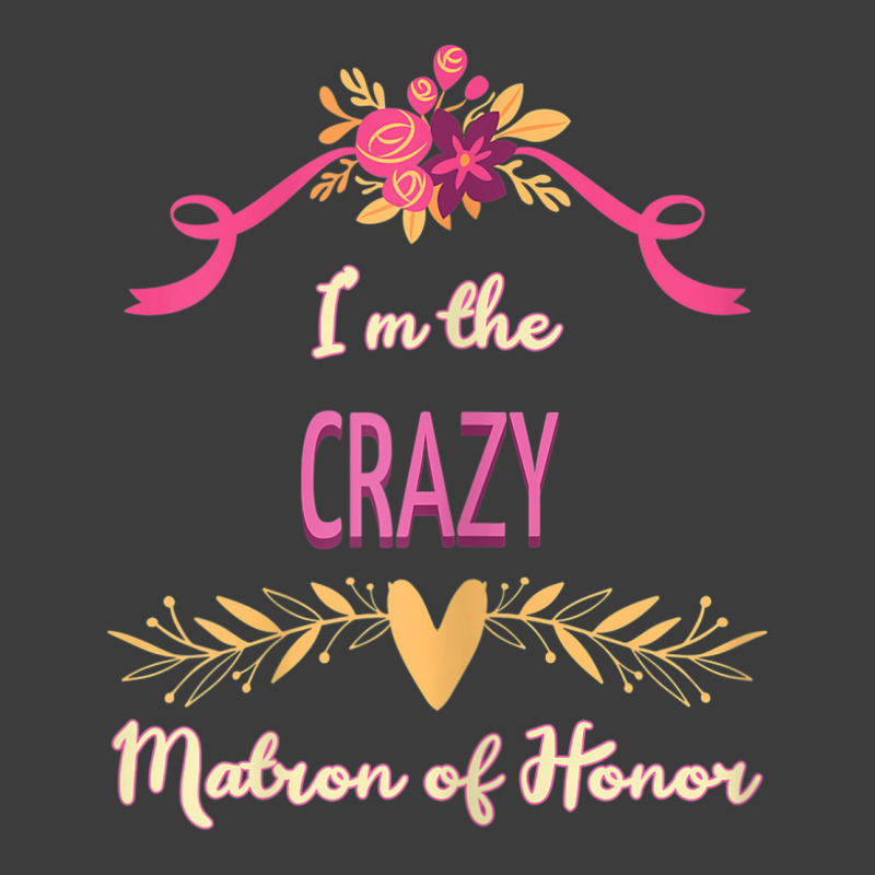 Womens Cute Matron Of Honor Crazy Matching Bachelorette Men's Polo Shirt by Bewitch | Artistshot