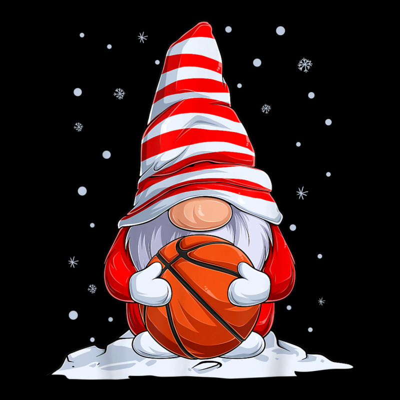 Custom Basketball Christmas Gnome Family Pajamas Men's 3/4 Sleeve