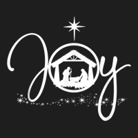 Christian Christmas Joy Jesus Nativity Scene Faith Gift Classic T-shirt | Artistshot