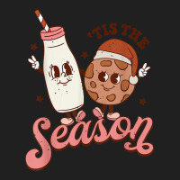 Tis' The Season Christmas Cookie And Milk Merry Christmas Ladies Polo Shirt | Artistshot