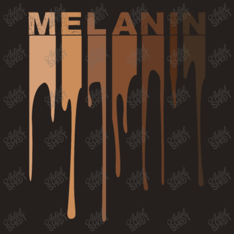Dripping Melanin Black Pride Tank Top | Artistshot