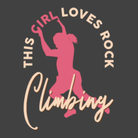 Rock Climber Boulder This Girl Loves Rock Climbing Vintage T-shirt | Artistshot