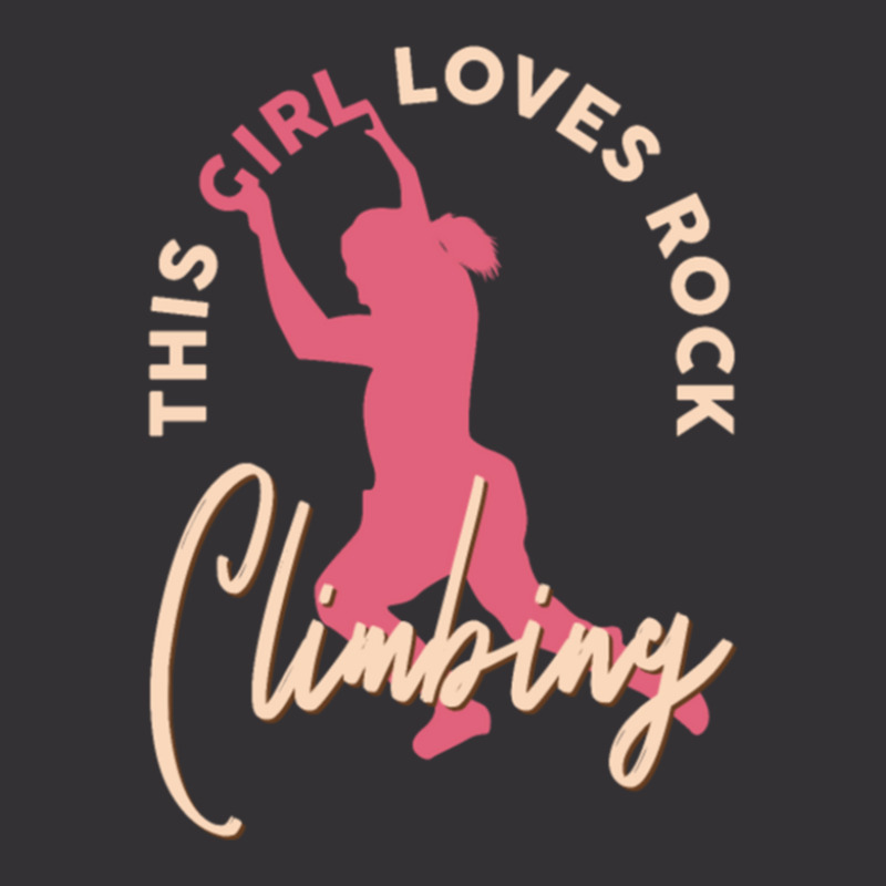 Rock Climber Boulder This Girl Loves Rock Climbing Vintage Hoodie And Short Set | Artistshot