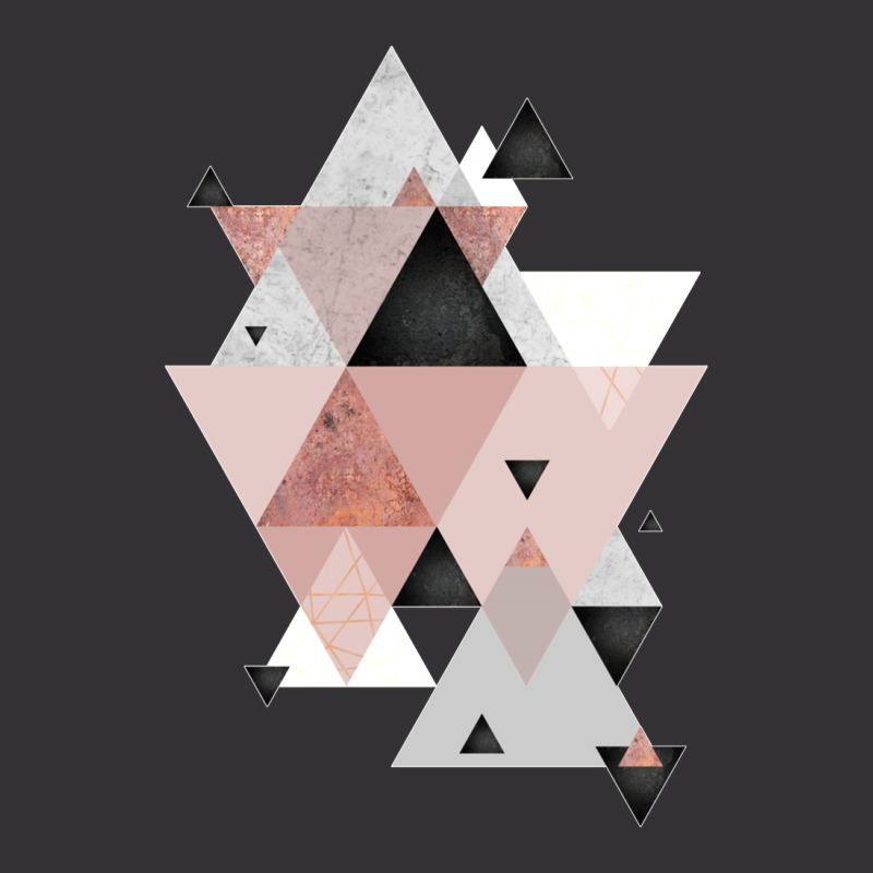 Geometric Compilation In Rose Gold And Blush Pink Vintage Short | Artistshot