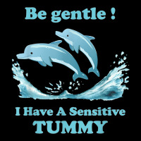 Dolphin Be Gentle I Have A Sensitive Tummy Youth Jogger | Artistshot