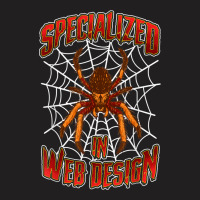 Specialized In Web Design Funny Spider Halloween Costume T-shirt | Artistshot