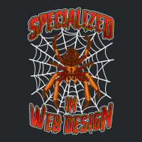 Specialized In Web Design Funny Spider Halloween Costume Crewneck Sweatshirt | Artistshot