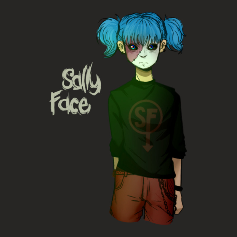 Sally Face Ladies Fitted T-Shirt by cm-arts | Artistshot