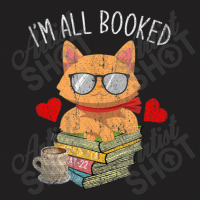 All Booked Cute Cat T-shirt | Artistshot