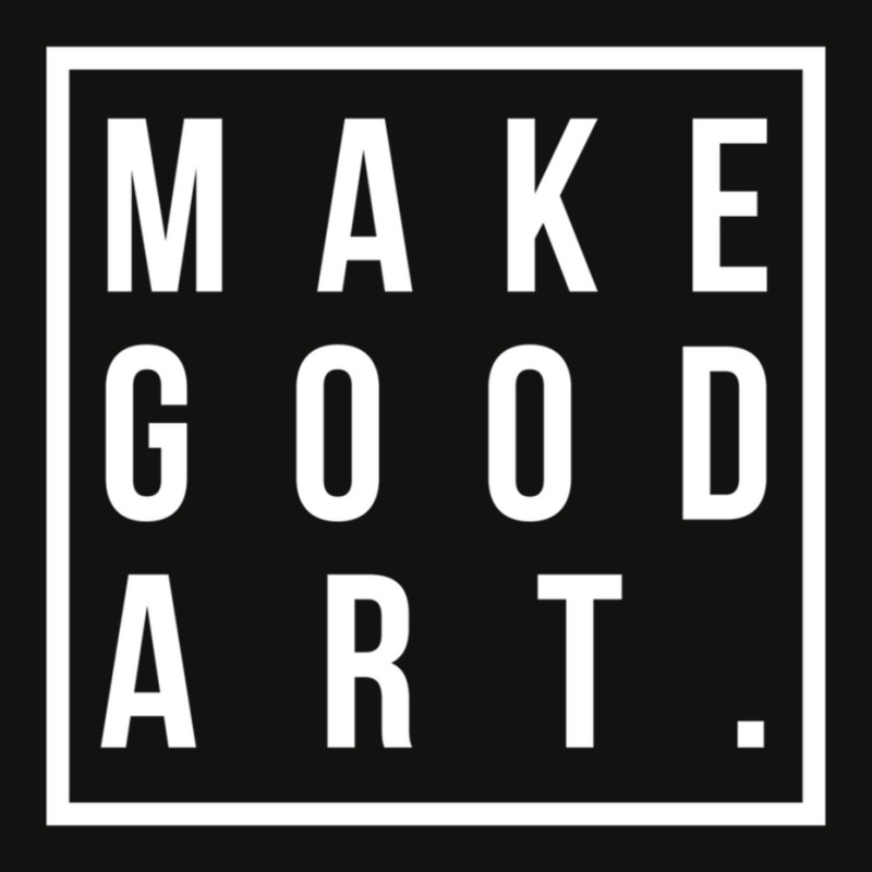 Make Good Art Scorecard Crop Tee by AARONROLLER | Artistshot