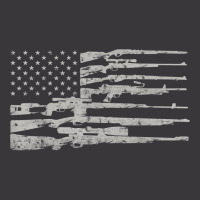 Big American Flag With Machine Guns 2a Flag Ladies Curvy T-shirt | Artistshot