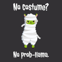 No Costume No Prob Llama Funny Halloween Costume Sweatshirt Vintage Hoodie And Short Set | Artistshot