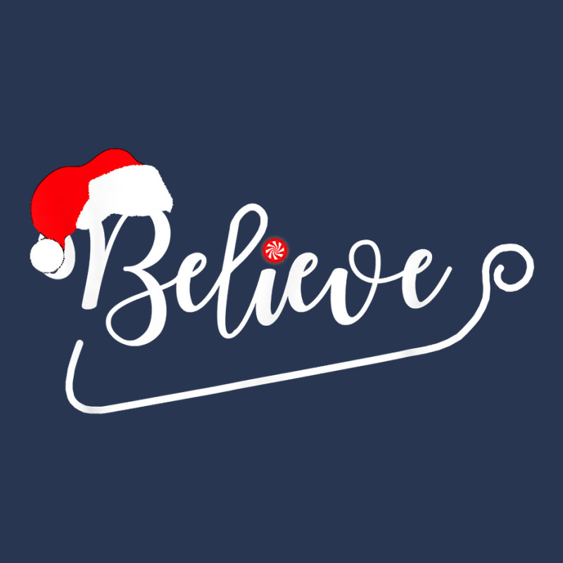 Believe Christmas Pajamas Christmas In July Graphic Santa Men Denim Jacket | Artistshot