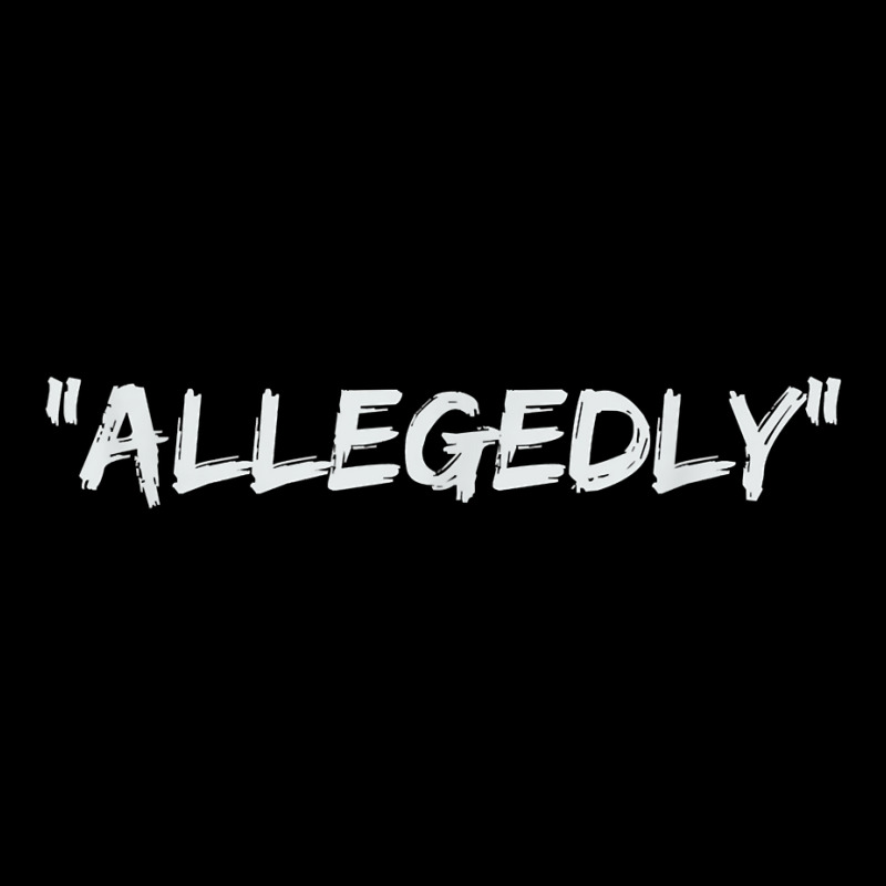 Allegedly Funny Lawyer Christmas Gifts V-neck Tee | Artistshot