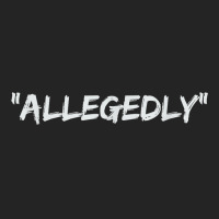 Allegedly Funny Lawyer Christmas Gifts 3/4 Sleeve Shirt | Artistshot