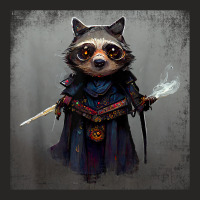 Cute Raccoon Samurai Japanese Bushido Warrior Code Racoon Ladies Fitted T-shirt | Artistshot