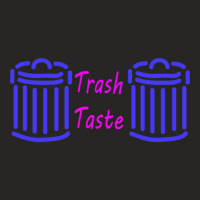 Blue Trash Taste Ladies Fitted T-shirt | Artistshot