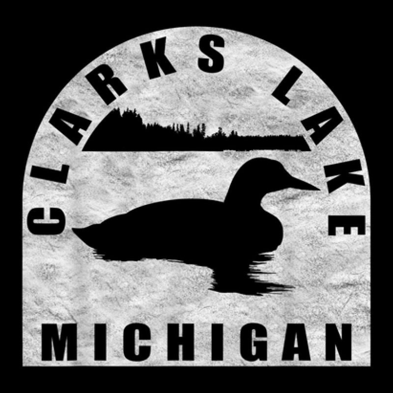 Clarks Lake Loon Michigan V-neck Tee | Artistshot