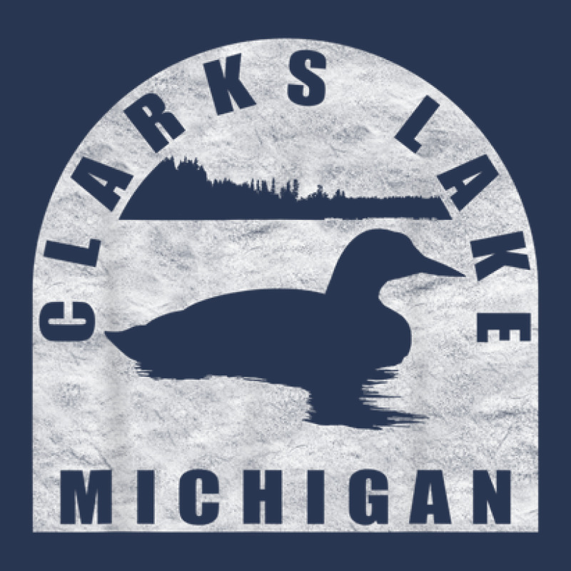 Clarks Lake Loon Michigan Men Denim Jacket | Artistshot