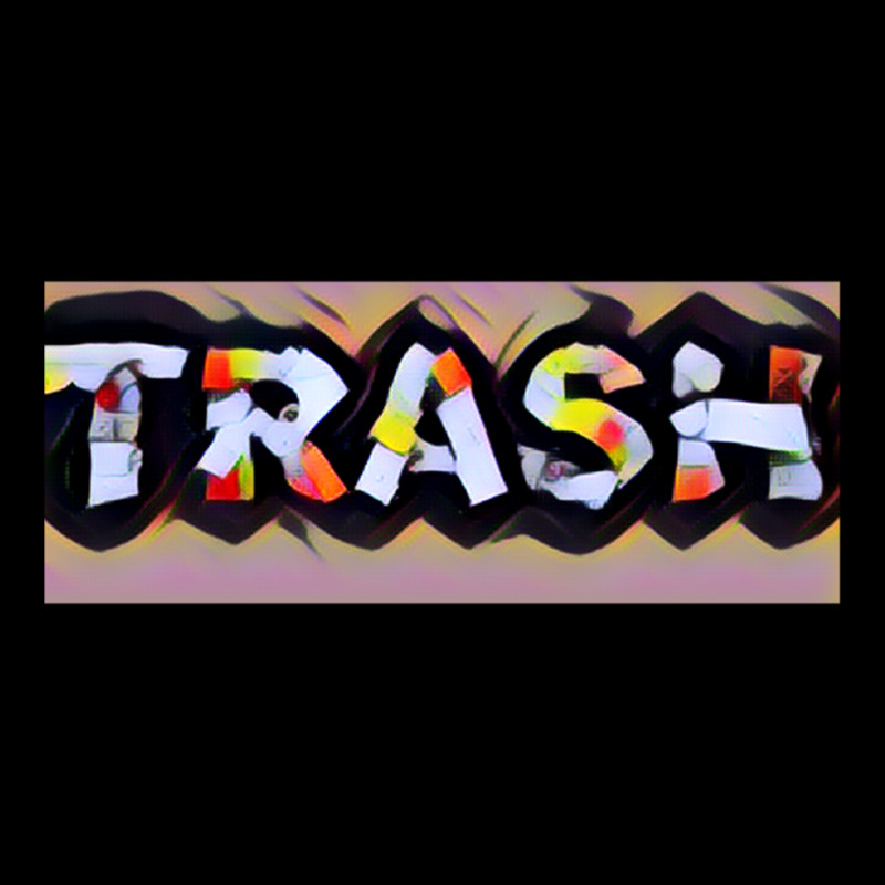 Trash Cropped Hoodie by cm-arts | Artistshot