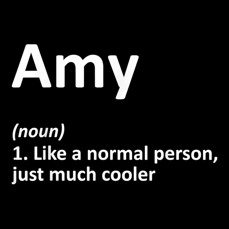 Amy Definition Personalized Name Funny Birthday Gift Idea Unisex Jogger | Artistshot