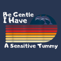 Be Gentle I Have A Sensitive Tummy     (8) Ladies Denim Jacket | Artistshot