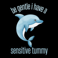 Be Gentle I Have A Sensitive Tummy     (9) Women's V-neck T-shirt | Artistshot