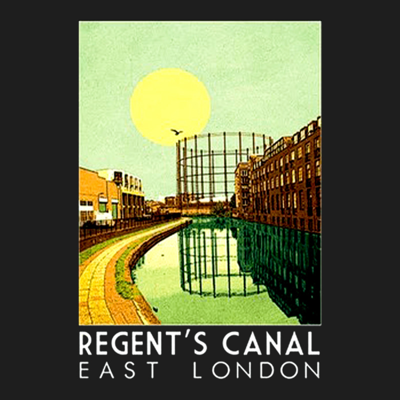 Regents Canal, Regents, Canal, Regents Canals, Regents Canal Vintage,  Classic T-shirt by cm-arts | Artistshot