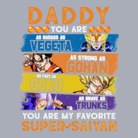 Daddy Dragonball Daddy You Are My Favorite Super Saiyan Funny Vegeta G Tank Dress | Artistshot