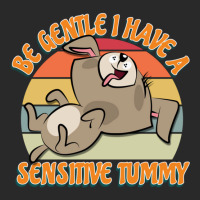 Be Gentle I Have A Sensitive Tummy  Dog Lover Printed Hat | Artistshot