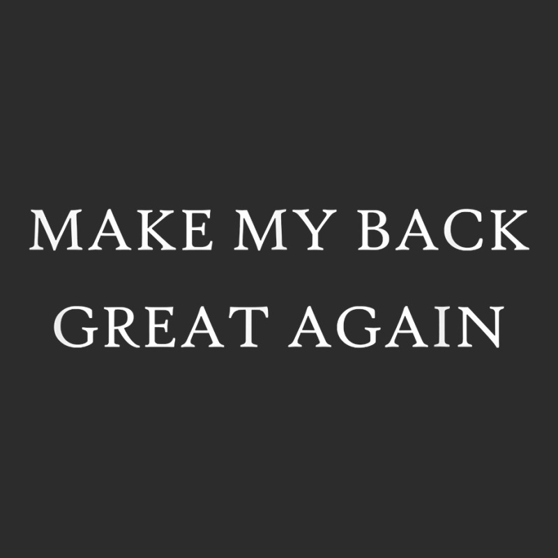 Make My Back Great Again Funny Trump Injury Recovery Gift Exclusive T-shirt | Artistshot