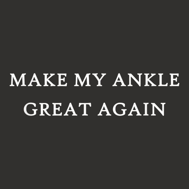 Make My Ankle Great Again Funny Trump Injury Recovery Gift Champion Hoodie | Artistshot