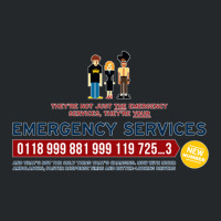 It Crowd Emergency Services Crewneck Sweatshirt | Artistshot