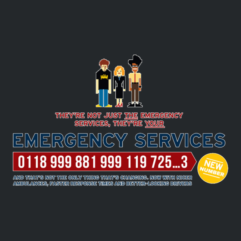 It Crowd Emergency Services Crewneck Sweatshirt | Artistshot