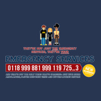 It Crowd Emergency Services Men Denim Jacket | Artistshot