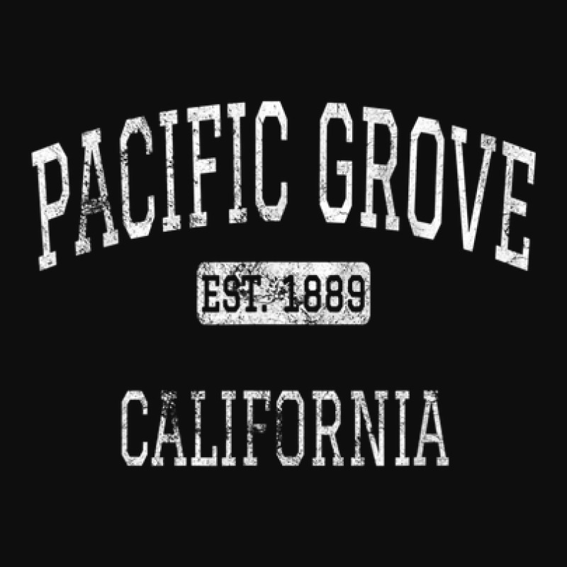 Pacific Grove California Ca Vintage Crop Top by Fashonus | Artistshot