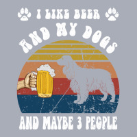 I Like Beer   My Dogs Cocker Spaniel Tank Dress | Artistshot