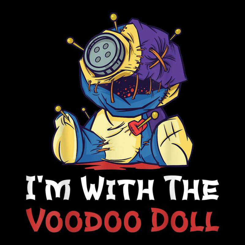 Voodoo Halloween Costume I Still Play With Broken Heart Doll Adjustable Cap | Artistshot