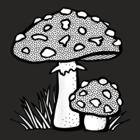 Mushroom Shirt Fungal Mycology Fungi Foraging Forest T Shirt Ladies Fitted T-shirt | Artistshot