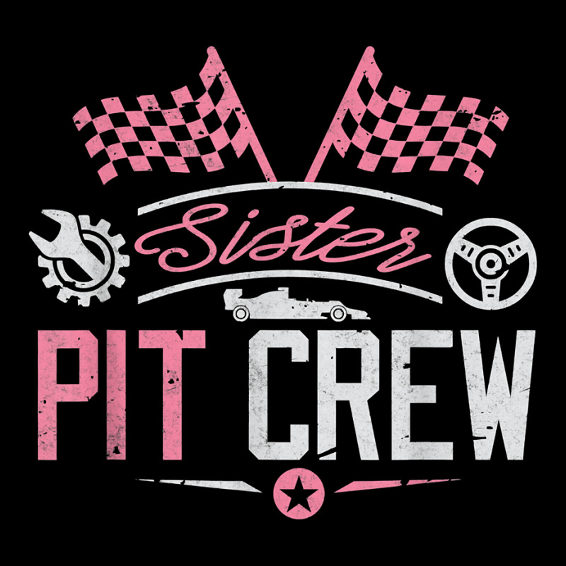 Racing Car Sister Racer Sister Pit Crew Women Girl Pocket T-shirt | Artistshot