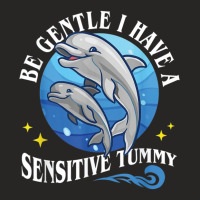 Be Gentle I Have A Sensitive Tummy     (1) Ladies Fitted T-shirt | Artistshot