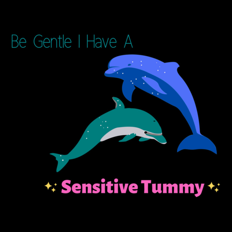 Be Gentle I Have A Sensitive Tummy   (2) Cropped Sweater by cm-arts | Artistshot