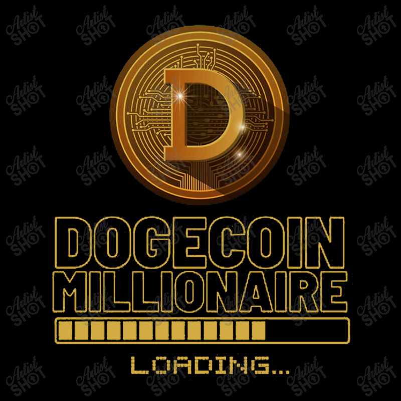 Dogecoin Millionaire Maternity Scoop Neck T-shirt by duniakubaby | Artistshot