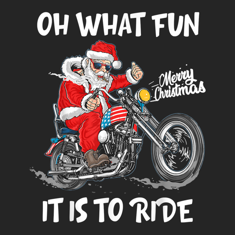 Biker Santa Motorcycle Fan Merry Christmas Xmas Holidays Unisex Hoodie | Artistshot