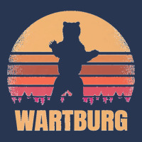 Wartburg Tennessee Vintage Bear Distressed Retro 80s Sunset Premium Men Denim Jacket | Artistshot