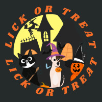 Funny Halloween Gift T  Shirt Lick Or Treat,trick Or Treat, Happy Hall Women's Triblend Scoop T-shirt | Artistshot